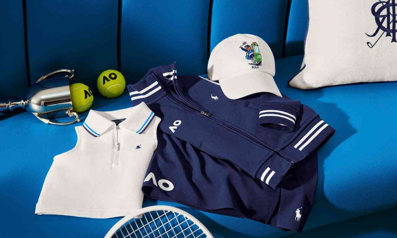 拉夫劳伦连续五年赞助澳网推出2025特别纪念系列 - 臻雅致裁服装网