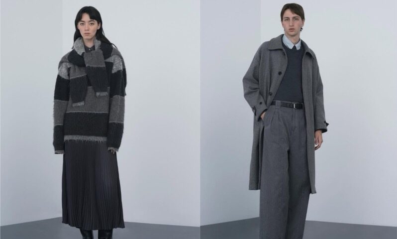 YOKE携手Graphpaper发布秋冬合作系列，灰色调设计展现极简美学 - 臻雅致裁服装网