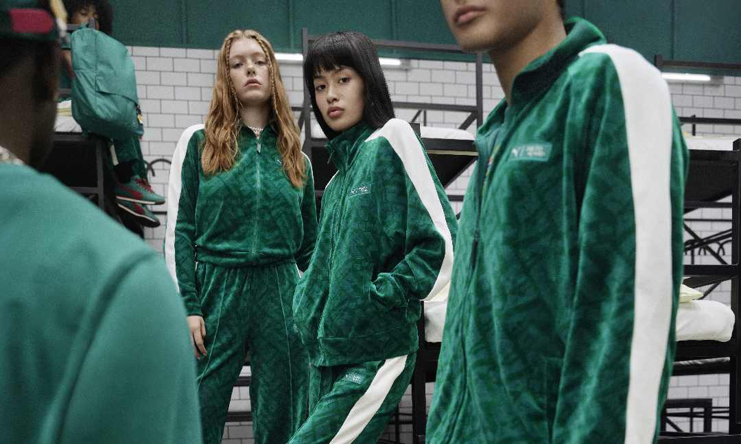 PUMA携手鱿鱼游戏推出联名系列，复古运动风潮来袭 - 臻雅致裁服装网