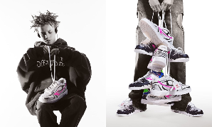 Off-White与Bstroy联名限量版运动鞋正式发布，独特手绘箭头设计引领潮 - 臻雅致裁服装网