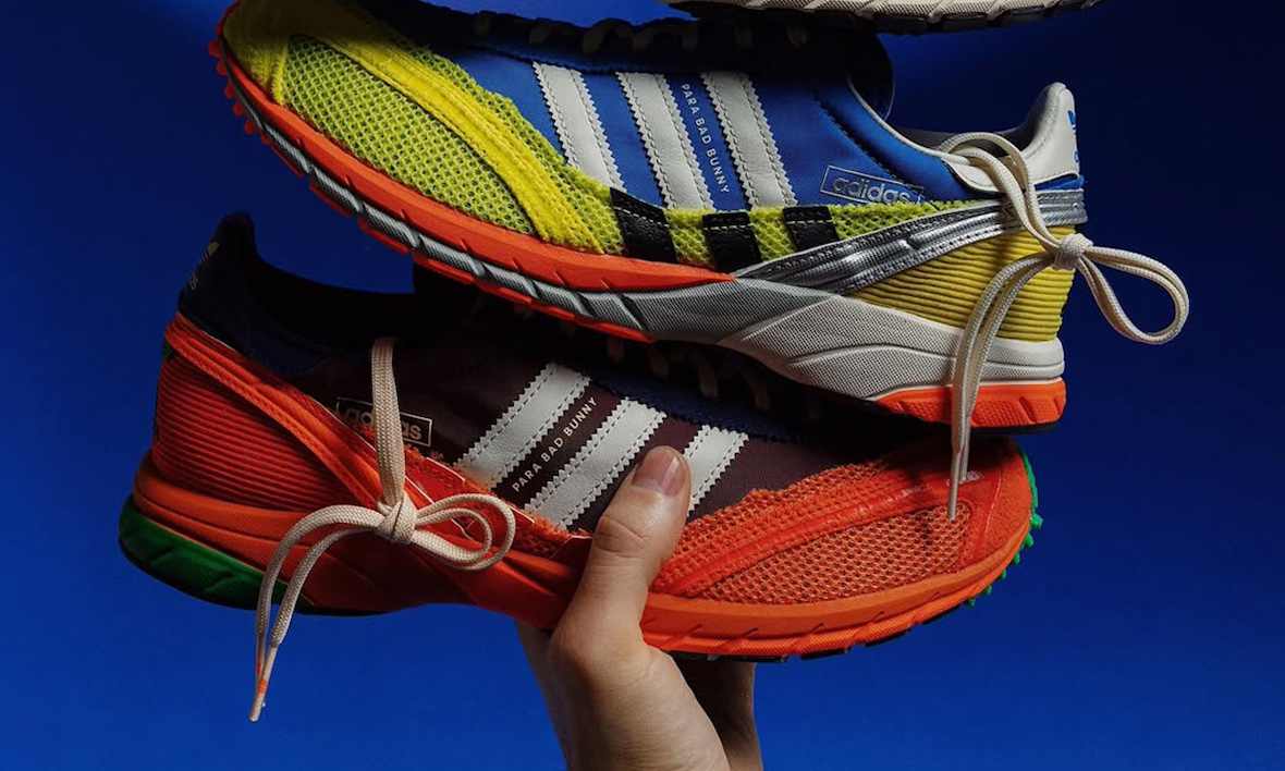 Bad Bunny x adidas Adizero SL 72合作系列曝光全新 - 臻雅致裁服装网