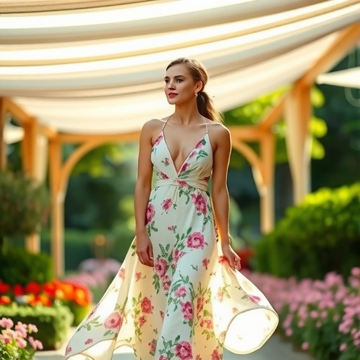 极简主义再演绎：静谧小路意境下的夏季时装