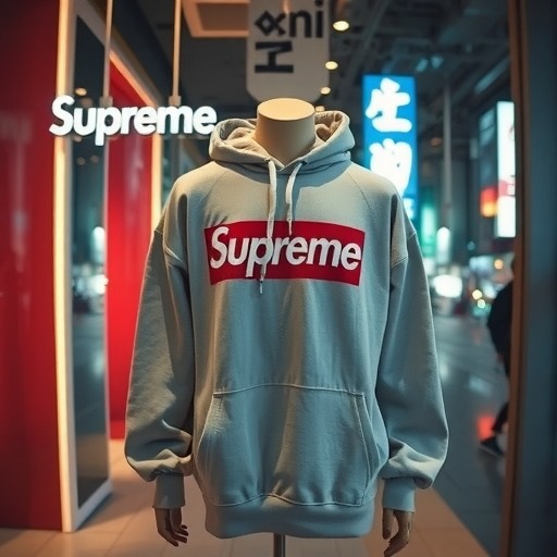 Supreme 将于本周发售上海经典徽标连帽卫衣(图1)