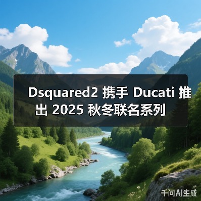 机车风与时尚碰撞！Dsquared2 x Ducati联名系列上线(图2)
