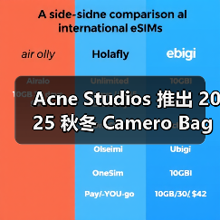 Acne Studios 推出 2025 秋冬 Camero Bag 广告片(图3) Acne Studios 2025秋冬广告:Camero Bag 的艺术演绎与文化象征(图3)