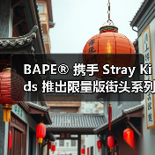 BAPE® 携手 Stray Kids 推出限量版街头系列(图2) BAPE® 携手 Stray Kids 推出限量版街头系列(图2)