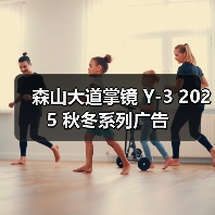 森山大道掌镜 Y-3 2025 秋冬系列广告(图1) Y3 2025秋冬系列黑白影像拍摄 系列新品发布信息(图1)