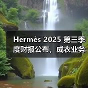 Hermès 2025 第三季度财报公布,成衣业务增长喜人(图1) Hermès 2025 第三季度财报公布,成衣业务增长喜人(图1)