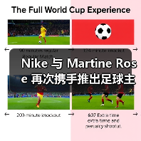Nike 与 Martine Rose 再次携手推出足球主题系列(图1) Drake Ramberg 为阿森纳打造经典球衣演绎(图1)