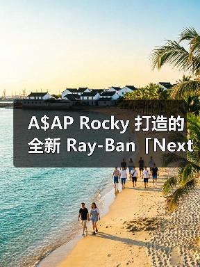 A$AP Rocky 打造的全新 Ray-Ban「Next Generation」系列即将发售(图1) A$AP Rocky 打造的全新 Ray-Ban「Next Generation」系列即将发售(图1)
