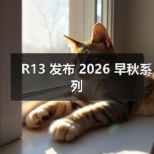R13 发布 2026 早秋系列(图2) R13 发布 2026 早秋系列(图2)