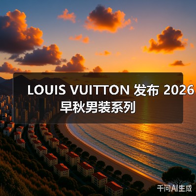 LOUIS VUITTON 发布 2026 早秋男装系列(图4) LOUIS VUITTON 发布 2026 早秋男装系列(图4)