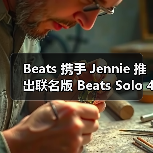 Beats 携手 Jennie 推出联名版 Beats Solo 4(图4) Beats 携手 Jennie 推出联名版 Beats Solo 4(图4)