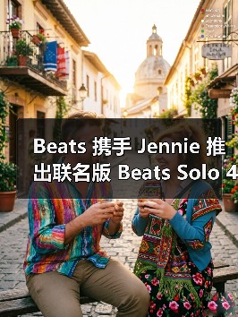 Beats 携手 Jennie 推出联名版 Beats Solo 4(图3) Beats 携手 Jennie 推出联名版 Beats Solo 4(图3)