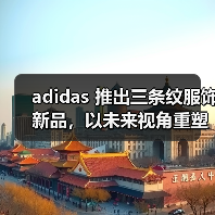 adidas 推出三条纹服饰新品,以未来视角重塑街头风格表达(图2) 三条纹服饰新品系列:经典与摩登的街头圈层身份认同(图2)