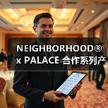 NEIGHBORHOOD® x PALACE 合作系列产品一览(图3) NBHD x PALACE联名系列:复古机车夹克引领文化交融风潮(图3)