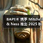 BAPE x Mitchell Ness联名系列致敬篮球文化(图2)