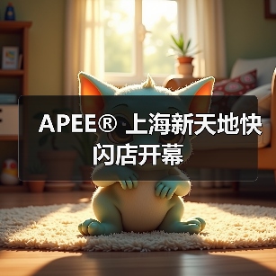 APEE® 上海新天地快闪店开幕(图3) 少女心形迷彩引领潮流革命:日本街头潮牌APEE回归(图3)