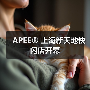APEE® 上海新天地快闪店开幕(图2) 少女心形迷彩引领潮流革命:日本街头潮牌APEE回归(图2)
