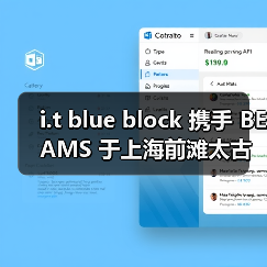 i.t blue block x BEA