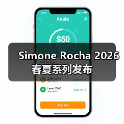 Simone Rocha 2026 春夏系列发布(图2) Simone Rocha 2026 春夏系列发布(图2)