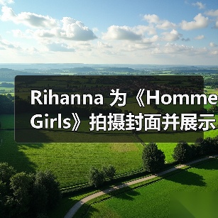 Rihanna 为《HommeGirls》拍摄封面并展示 Fenty x Puma 新系列(图3)