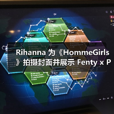 Rihanna 为《HommeGirls》拍摄封面并展示 Fenty x Puma 新系列(图4)