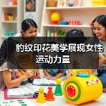 豹纹印花美学展现女性运动力量