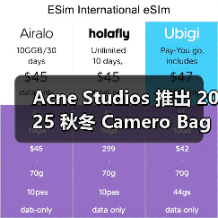 Acne Studios 推出 2025 秋冬 Camero Bag 广告片(图3) Acne Studios 推出 2025 秋冬 Camero Bag 广告片(图3)