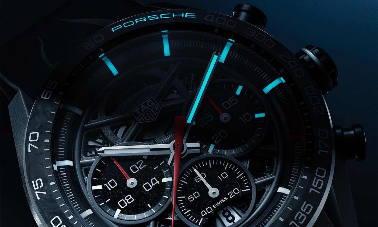 泰格豪雅与保时捷联名腕表发布，以传奇跑车为灵感打造限量计时码表 - 臻雅致裁服装网