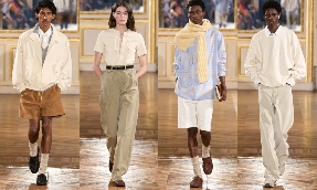 AURALEE 2025春夏男装系列秀场解析与设计理念 - 臻雅致裁服装网