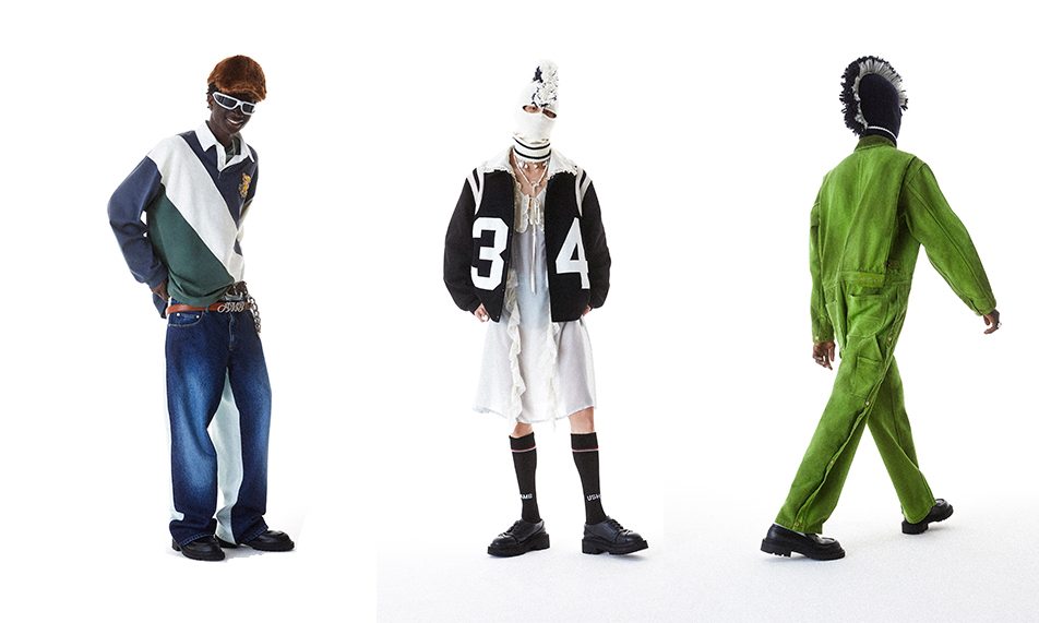 2025春夏AMBUSH®学院风解析：拼接艺术与少女运动元素的碰撞 - 臻雅致裁服装网