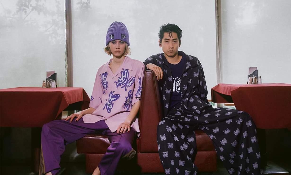 NEEDLES联名系列发布，蝴蝶元素与手绘艺术融合 - 臻雅致裁服装网