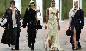 柏林机场时装秀：飞行夹克与定制设计诠释都市美学 - 臻雅致裁服装网