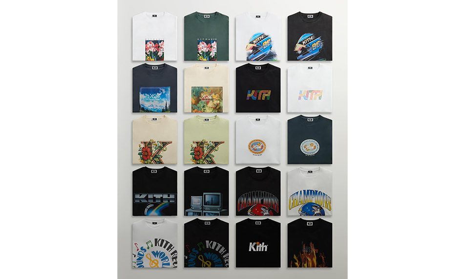 KITH Monday Program夏季印花T恤系列发布，融合多元风格元素 - 臻雅致裁服装网
