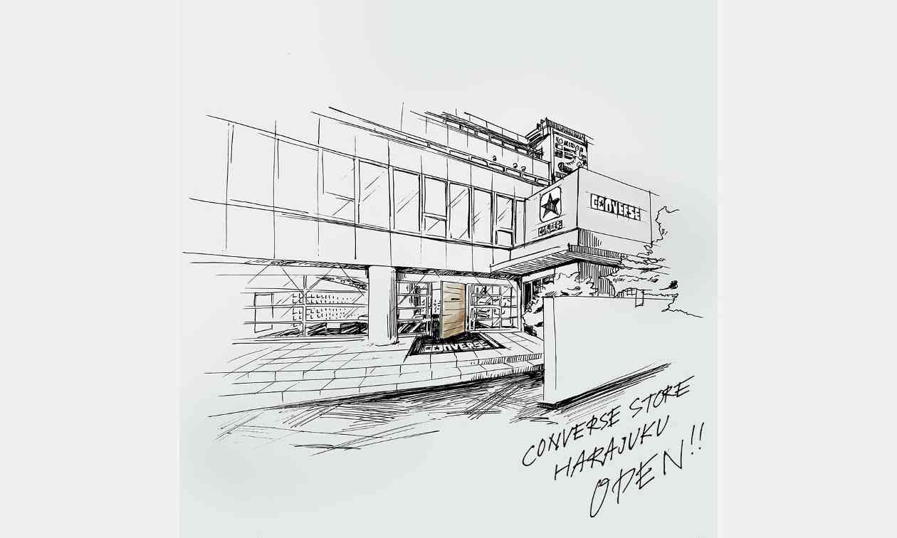 CONVERSE 首家日本旗舰店即将落成 - 臻雅致裁服装网