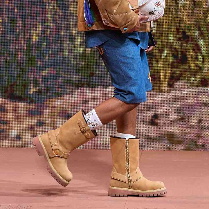 LV与Timberland联名靴款重塑工装风格，探索西部与嘻哈文化融合(图41)